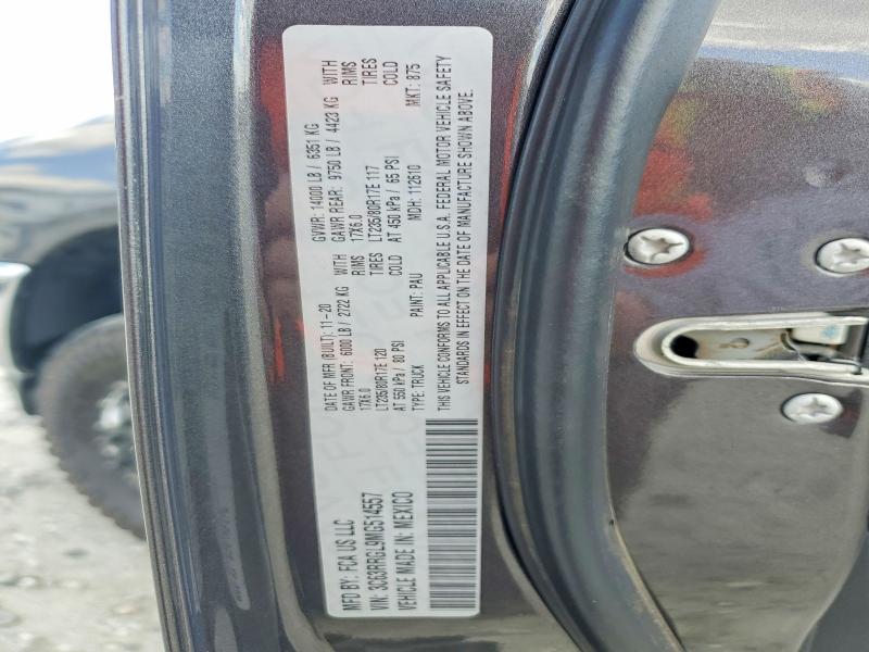 68826236 :رقم المزاد ، 3C63RRGL9MG514557 vin ، 2021 Ram 3500 مزاد بيع