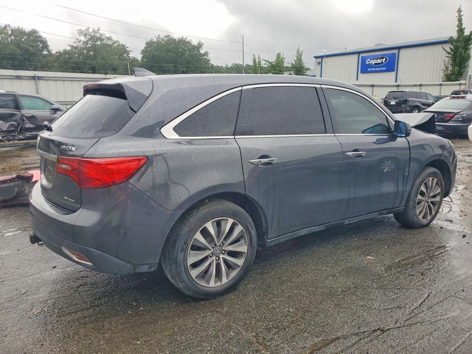70875726 :رقم المزاد ، 5FRYD4H48GB040522 vin ، 2016 Acura Mdx مزاد بيع