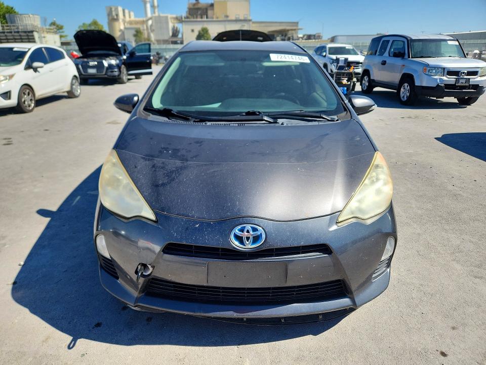 Продаж на аукціоні авто 2012 Toyota Prius C, vin: JTDKDTB33C1008016, номер лоту: 72414746