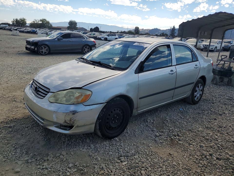2003 Toyota Corolla მანქანა იყიდება აუქციონზე, vin: JTDBR32E130017158, აუქციონის ნომერი: 72622426