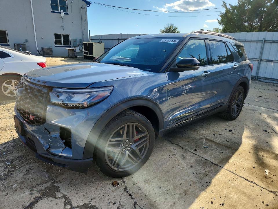 72141146 :رقم المزاد ، 1FMWK8GC7SGA81779 vin ، 2025 Ford Explorer مزاد بيع