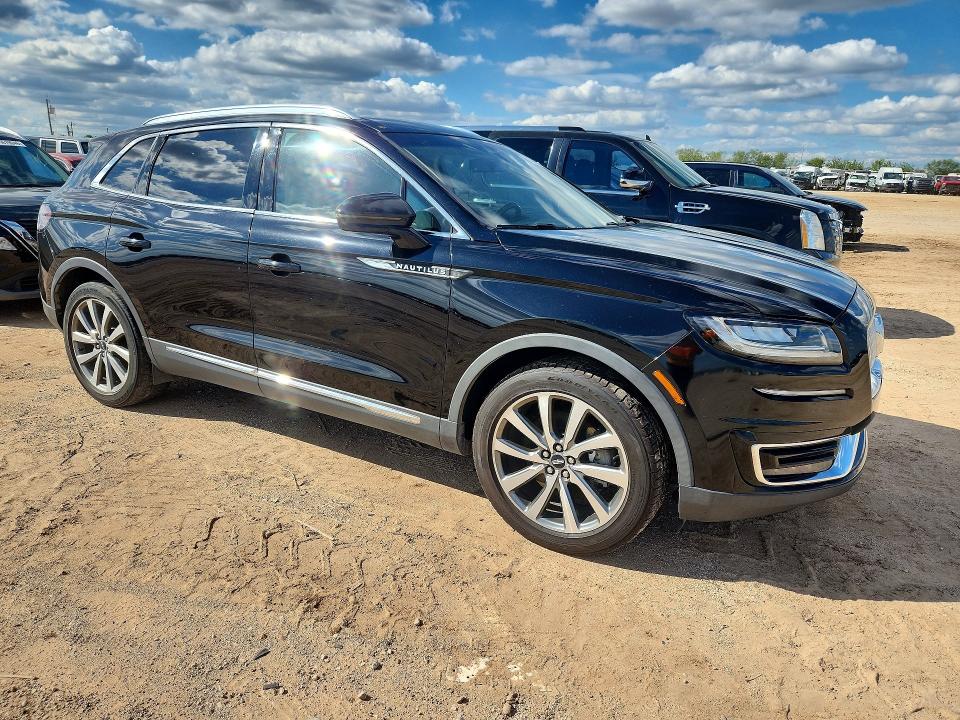 2019 Lincoln Nautilus მანქანა იყიდება აუქციონზე, vin: 2LMPJ6K93KBL24300, აუქციონის ნომერი: 72029316
