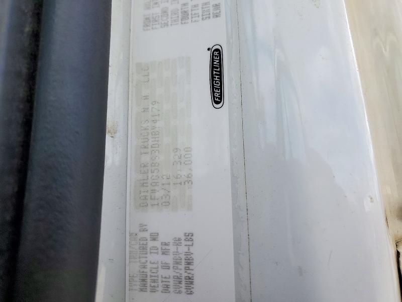 Продажа на аукционе авто 2013 Freightliner 108sd, vin: 1FVAG5BS3DHBY4179, номер лота: 71602996