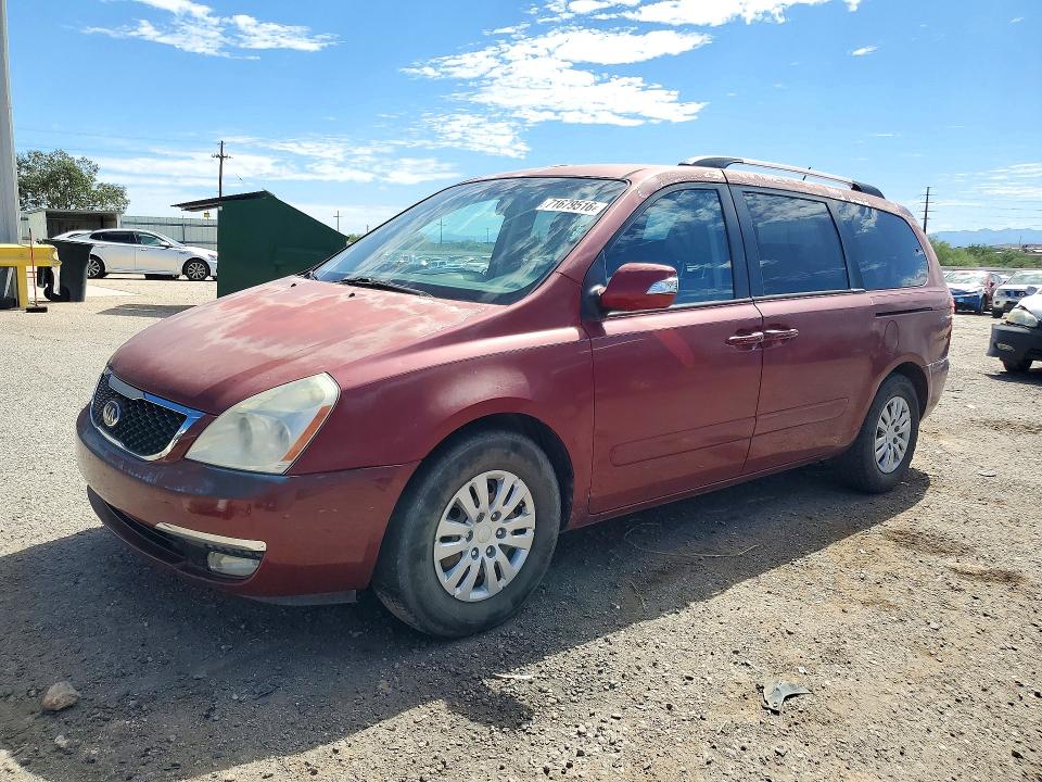 Auction sale of the 2014 Kia Sedona, vin: KNDMG4C73E6589370, lot number: 71679516