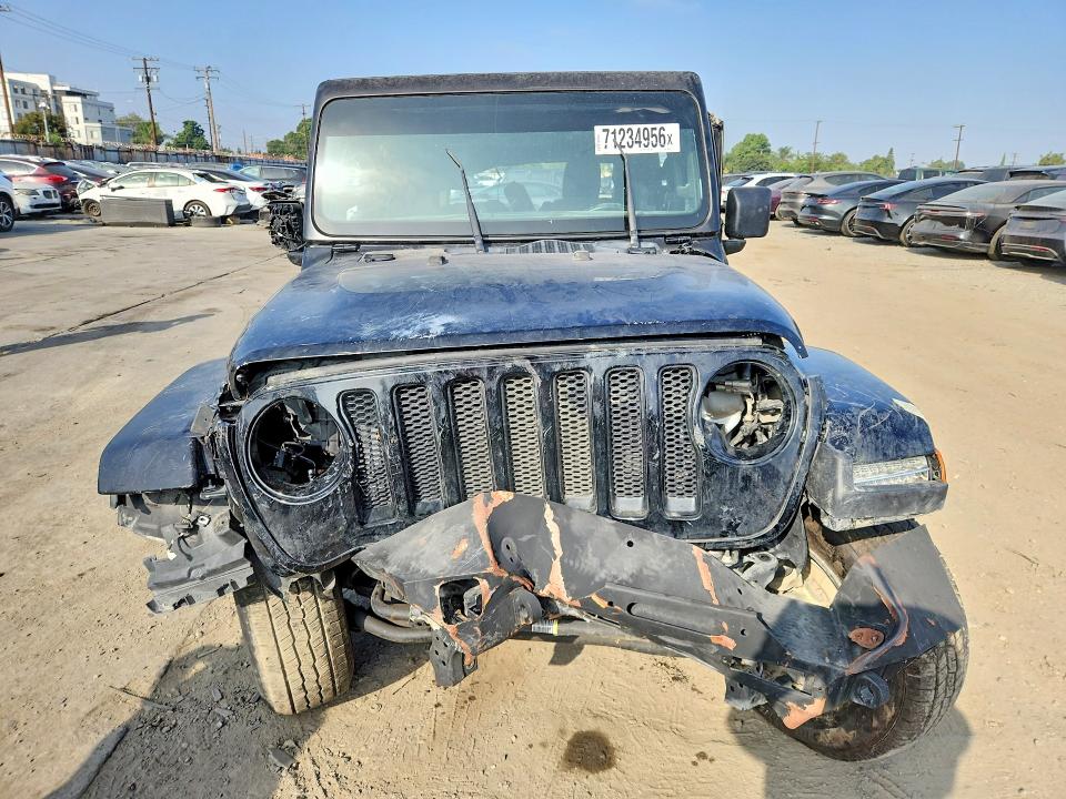 71234956 :رقم المزاد ، 1C4HJXEG1MW555878 vin ، 2021 Jeep Wrangler Unlimited مزاد بيع