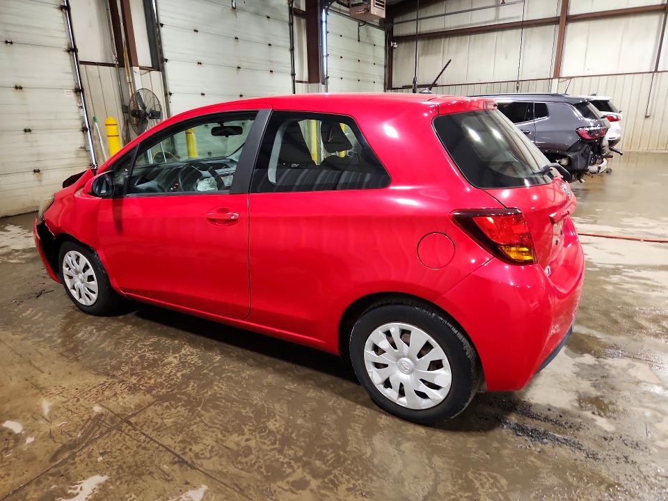 71377046 :رقم المزاد ، VNKJTUD38FA022202 vin ، 2015 Toyota Yaris مزاد بيع