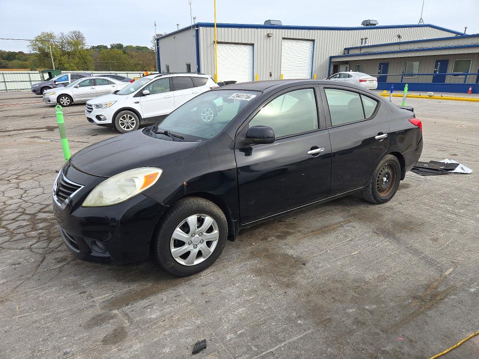 2014 Nissan Versa მანქანა იყიდება აუქციონზე, vin: 3N1CN7APXEL874341, აუქციონის ნომერი: 72441716
