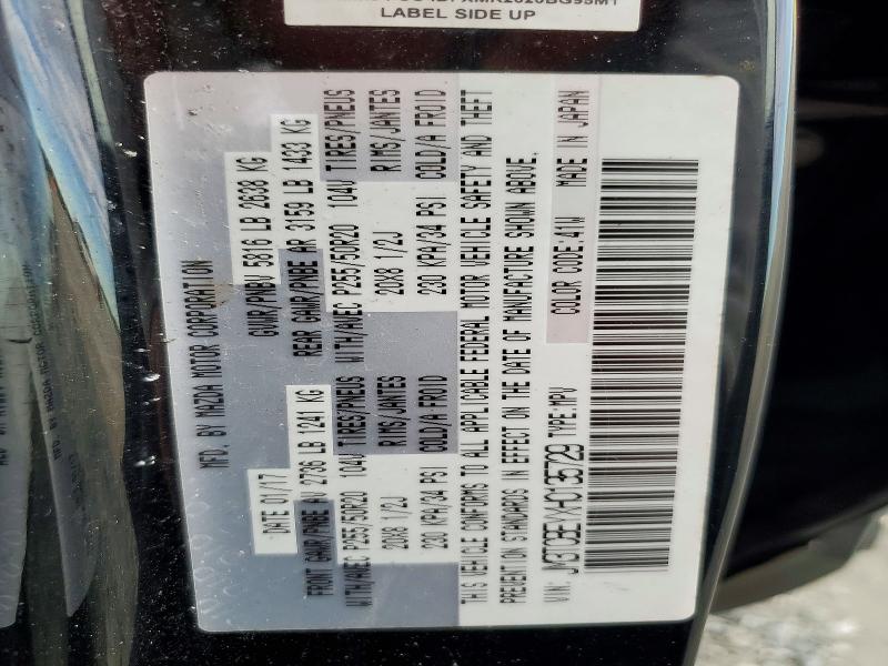 72254026 :رقم المزاد ، JM3TCBEYXH0135729 vin ، 2017 Mazda Cx-9 مزاد بيع