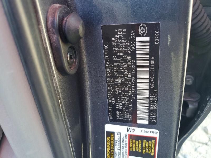Продаж на аукціоні авто 2011 Toyota Camry, vin: 4T1BF3EK2BU130212, номер лоту: 71386716