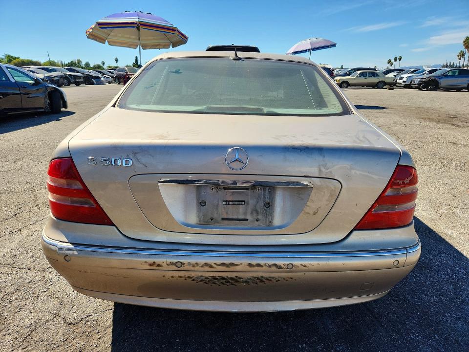 Aukcja sprzedaży 2000 Mercedes-benz S, vin: WDBNG75J4YA134459, numer aukcji: 70751516