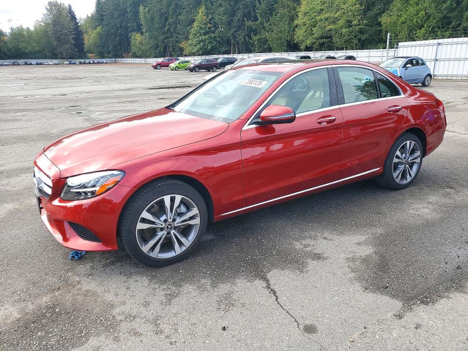 72683126 :رقم المزاد ، W1KWF8EB3MR620463 vin ، 2021 Mercedes-benz C مزاد بيع