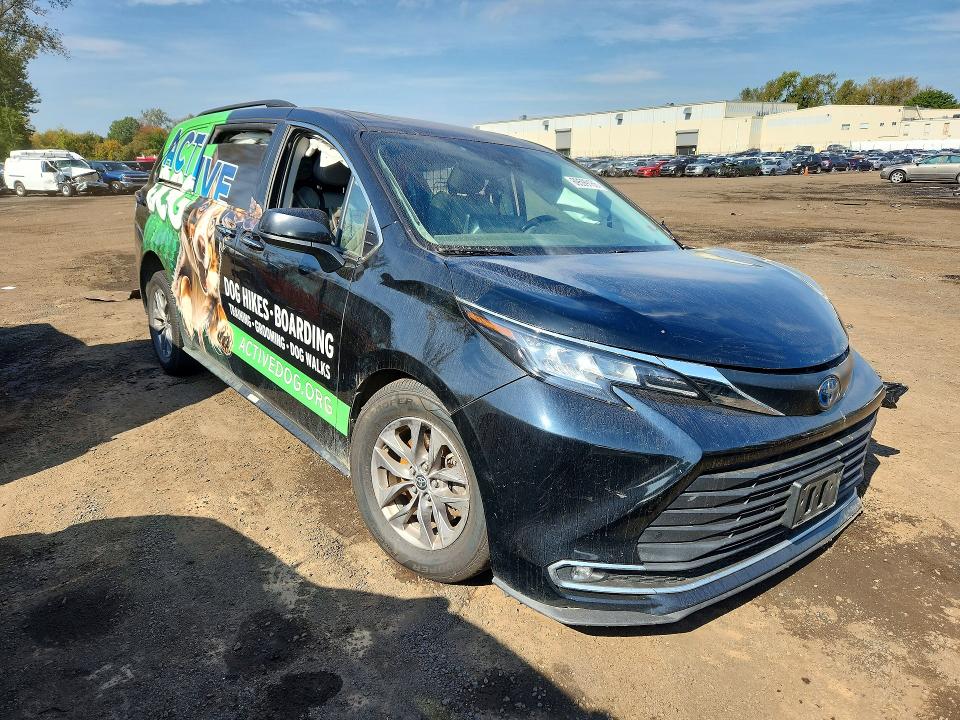 Aukcja sprzedaży 2022 Toyota Sienna, vin: 5TDYSKFC0NS054445, numer aukcji: 69599166