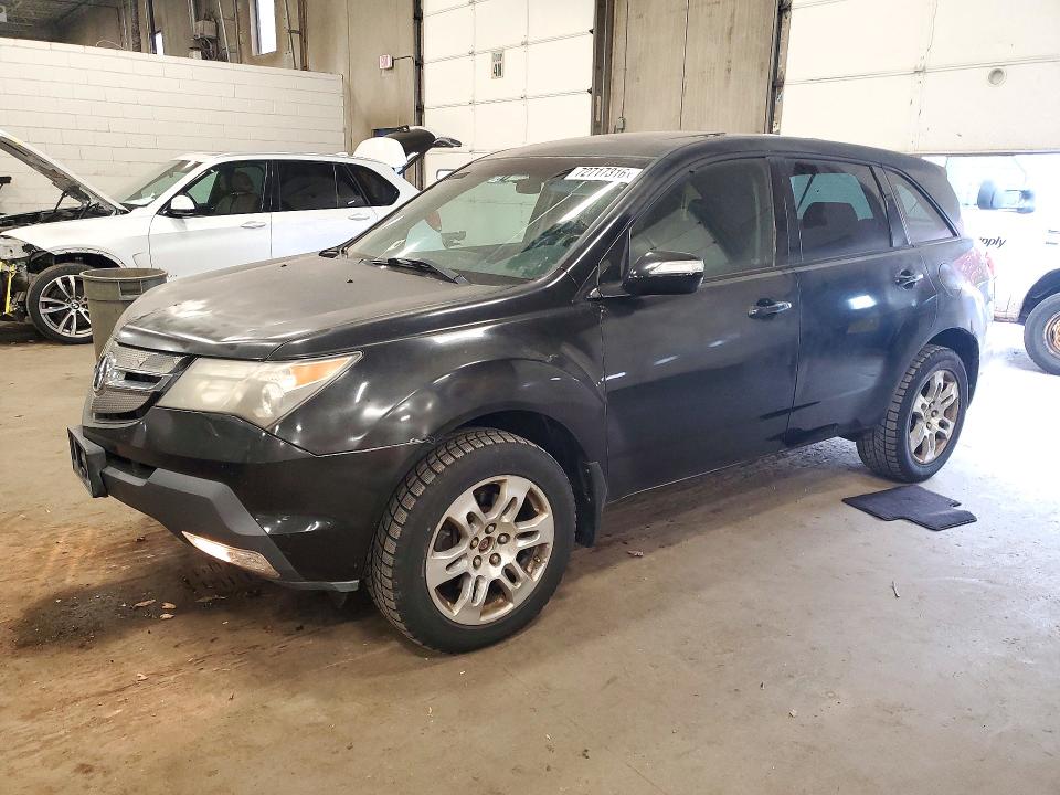 72717316 :رقم المزاد ، 2HNYD28207H508378 vin ، 2007 Acura Mdx مزاد بيع
