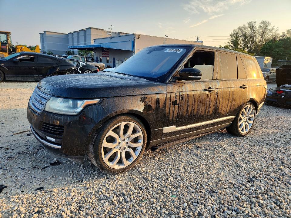 Auction sale of the 2017 Land Rover Range Rover, vin: SALGS2FE9HA362527, lot number: 72032996