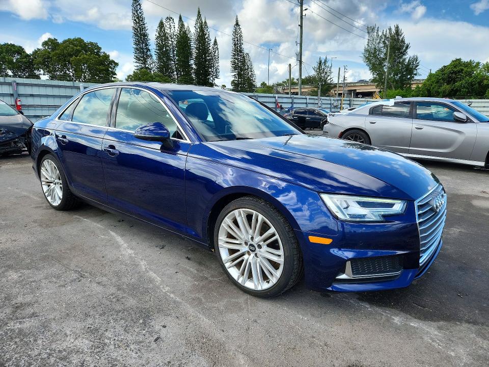 Продажа на аукционе авто 2019 Audi A4, vin: WAUHMAF43KA056824, номер лота: 72393166