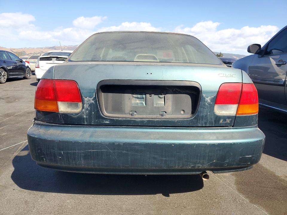 1998 Honda Civic მანქანა იყიდება აუქციონზე, vin: 2HGEJ6679WH622614, აუქციონის ნომერი: 72451546