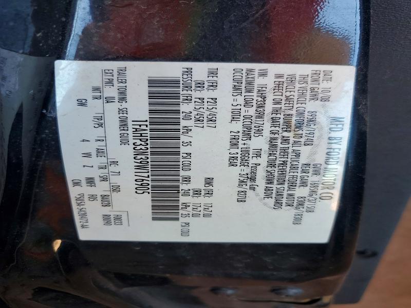 Продажа на аукционе авто 2009 Ford Focus, vin: 1FAHP33N39W176905, номер лота: 71602796