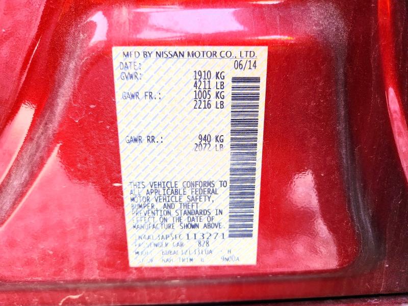 Aukcja sprzedaży 2015 Nissan Altima, vin: 1N4AL3AP5FC113271, numer aukcji: 71231236