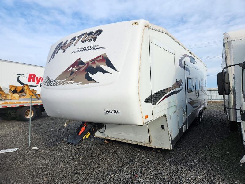 2004 Keystone Raptor Rp3 მანქანა იყიდება აუქციონზე, vin: 4YDF361324M850740, აუქციონის ნომერი: 69547246