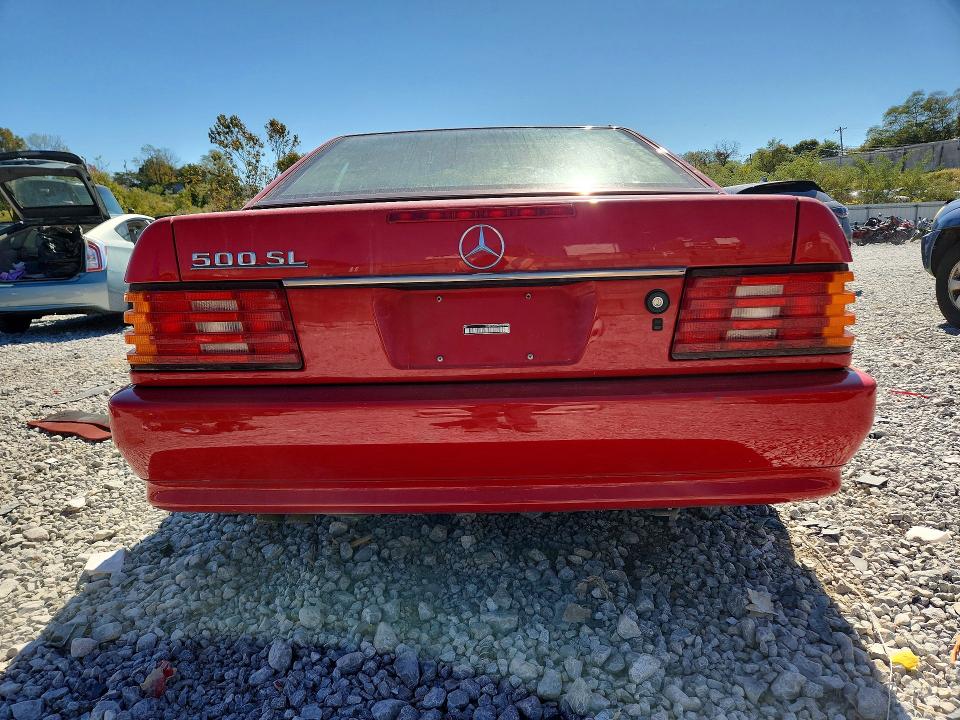 1991 Mercedes-benz 500 მანქანა იყიდება აუქციონზე, vin: WDBFA66E4MF017494, აუქციონის ნომერი: 72160576