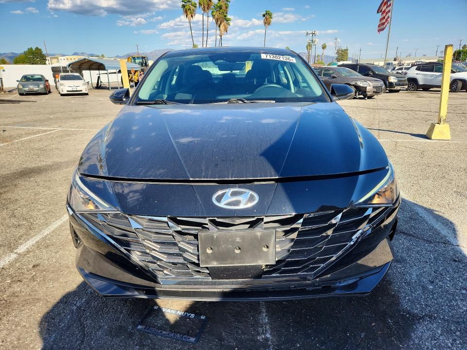 Продажа на аукционе авто 2021 Hyundai Elantra, vin: 5NPLN4AG8MH023407, номер лота: 71302136