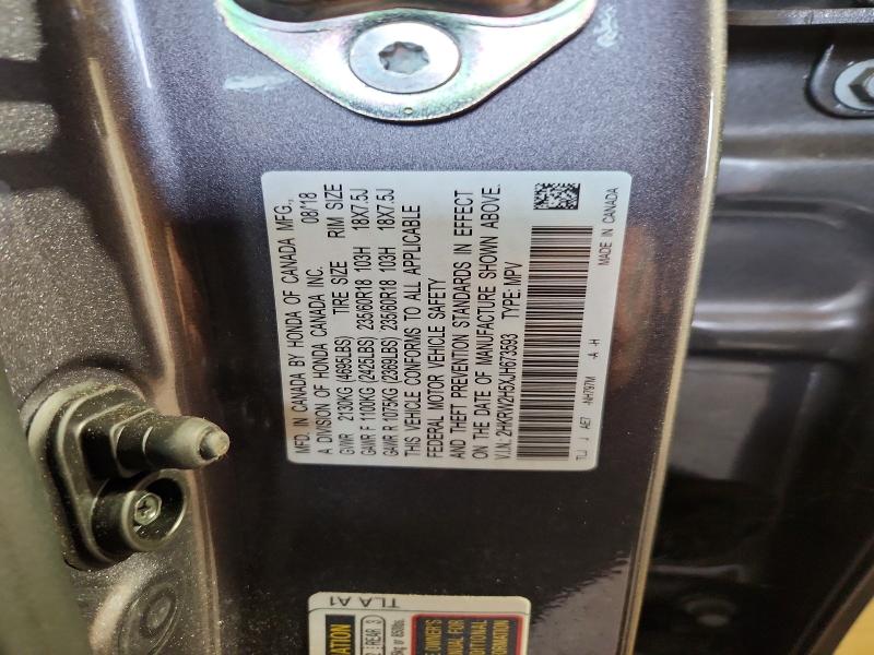Aukcja sprzedaży 2018 Honda Cr-v, vin: 2HKRW2H5XJH673593, numer aukcji: 71179246