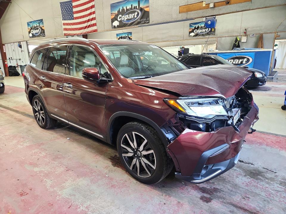 2022 Honda Pilot მანქანა იყიდება აუქციონზე, vin: 5FNYF6H91NB000153, აუქციონის ნომერი: 72430366