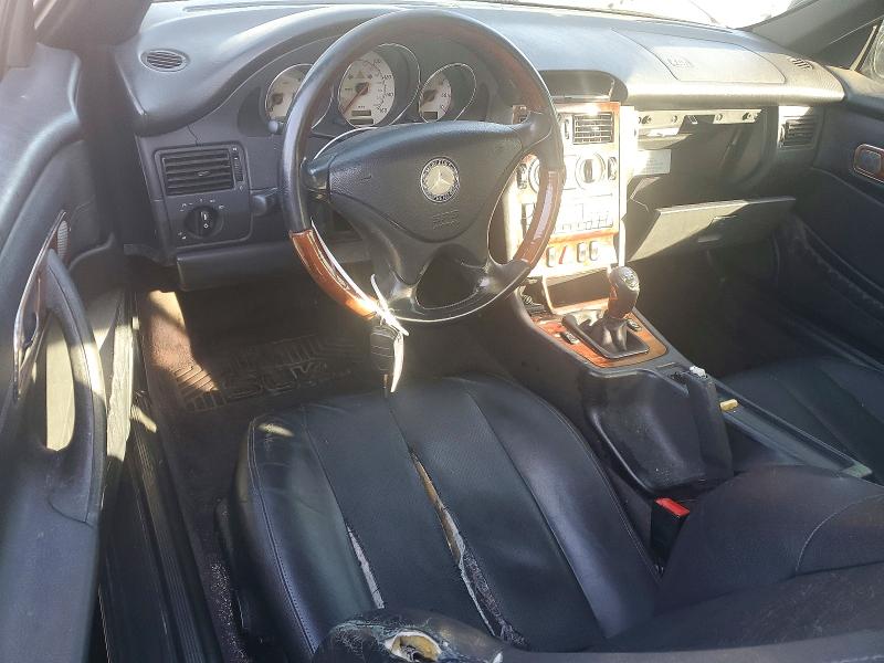 71490066 :رقم المزاد ، WDBKK65F71F194509 vin ، 2001 Mercedes-benz Slk مزاد بيع