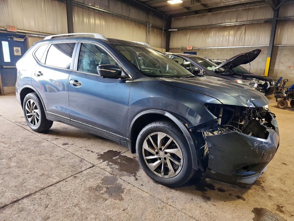 71070346 :رقم المزاد ، 5N1AT2MV0EC783626 vin ، 2014 Nissan Rogue مزاد بيع