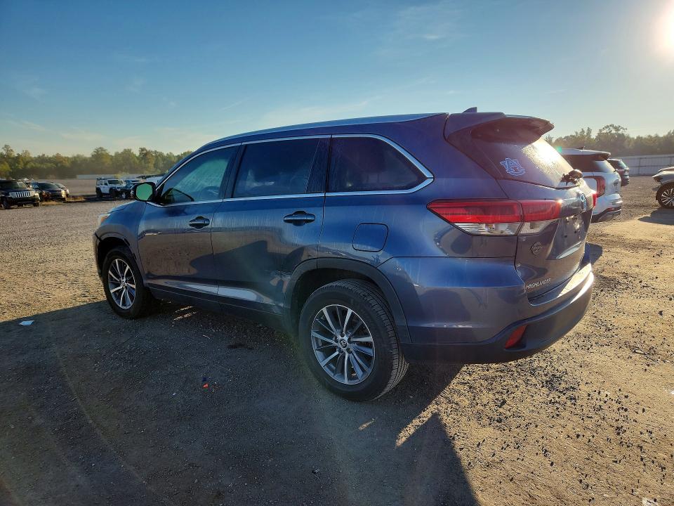 71289976 :رقم المزاد ، 5TDKZRFHXKS329921 vin ، 2019 Toyota Highlander مزاد بيع