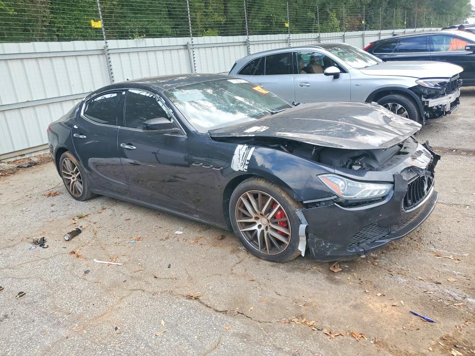 2017 Maserati Ghibli მანქანა იყიდება აუქციონზე, vin: ZAM57RTA7H1203494, აუქციონის ნომერი: 71385476