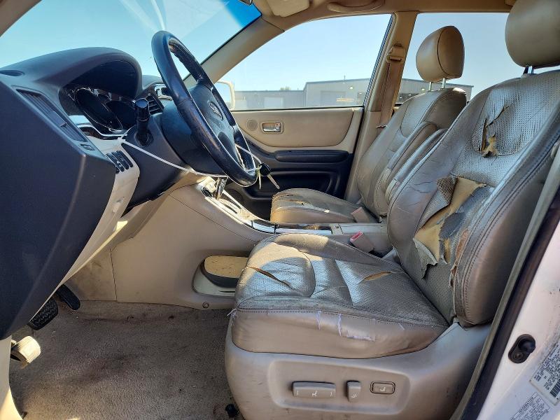 71415616 :رقم المزاد ، JTEHF21AX20062198 vin ، 2002 Toyota Highlander مزاد بيع