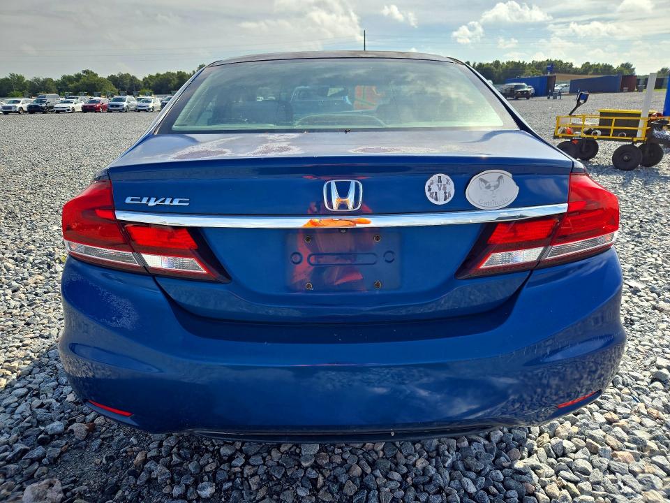2013 Honda Civic მანქანა იყიდება აუქციონზე, vin: 2HGFB2F8XDH509836, აუქციონის ნომერი: 72490946