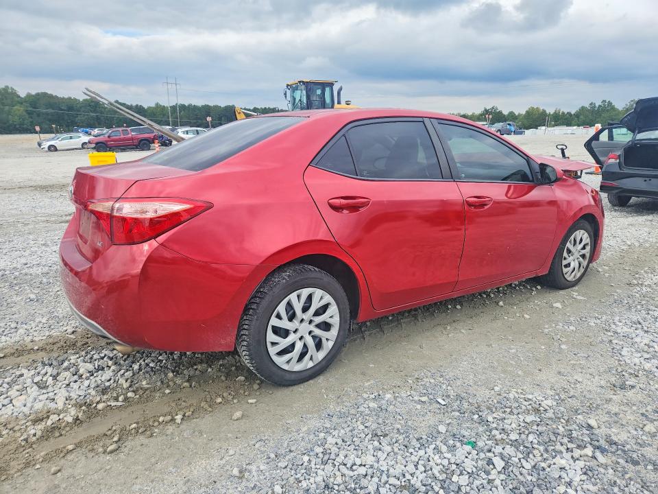 2017 Toyota Corolla მანქანა იყიდება აუქციონზე, vin: 2T1BURHE2HC884705, აუქციონის ნომერი: 71476636
