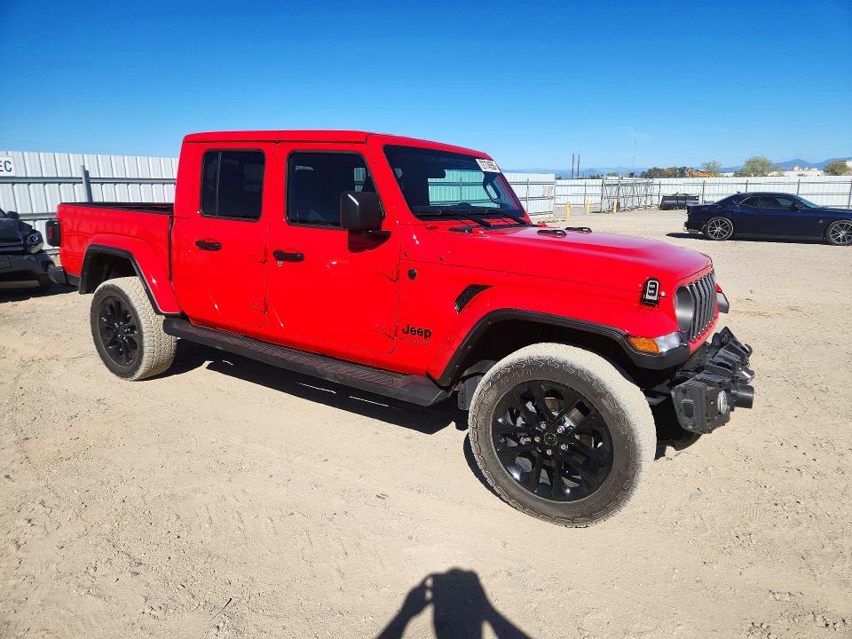 72774556 :رقم المزاد ، 1C6PJTAG7SL500593 vin ، 2025 Jeep Gladiator مزاد بيع