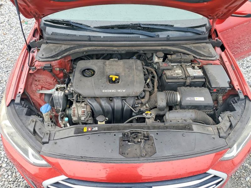 71795236 :رقم المزاد ، 5NPD84LF5HH012208 vin ، 2017 Hyundai Elantra مزاد بيع