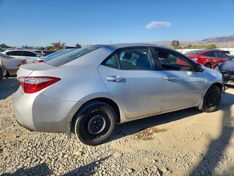 2015 Toyota Corolla მანქანა იყიდება აუქციონზე, vin: 5YFBURHE2FP274509, აუქციონის ნომერი: 71764786