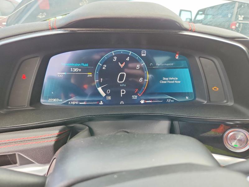 Продаж на аукціоні авто 2023 Chevrolet Corvette, vin: 1G1YB2D48P5138302, номер лоту: 72024176
