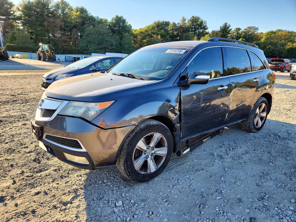 72165206 :رقم المزاد ، 2HNYD2H62AH513298 vin ، 2010 Acura Mdx مزاد بيع