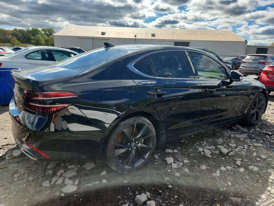 Продаж на аукціоні авто 2022 Genesis G70, vin: KMTG54TE3NU081771, номер лоту: 72697026