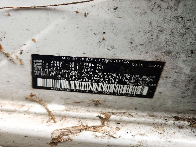 Продажа на аукционе авто 2023 Subaru Impreza, vin: 4S3GKAB63P3606126, номер лота: 71836676