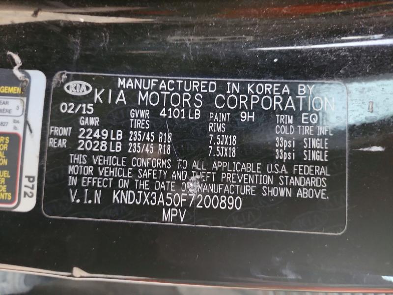Продажа на аукционе авто 2015 Kia Soul, vin: KNDJX3A50F7200890, номер лота: 70613126