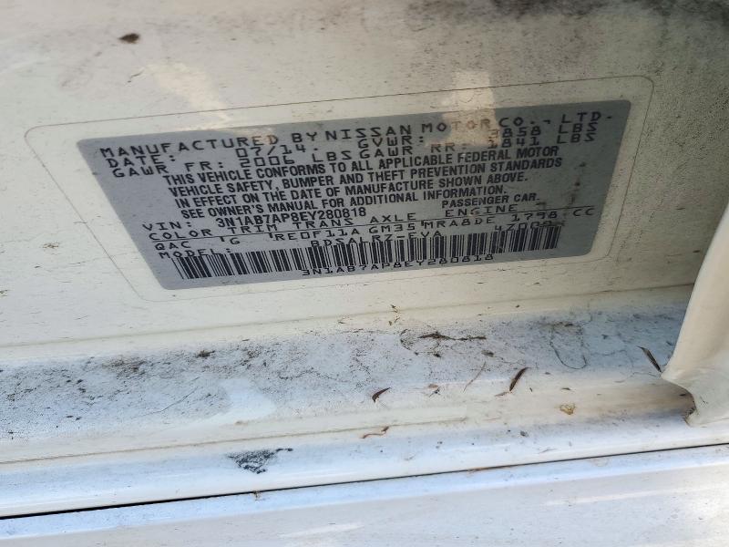 Aukcja sprzedaży 2014 Nissan Sentra, vin: 3N1AB7AP8EY280818, numer aukcji: 72464016