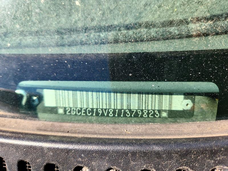 71041746 :رقم المزاد ، 2GCEC19V811379823 vin ، 2001 Chevrolet Silverado مزاد بيع