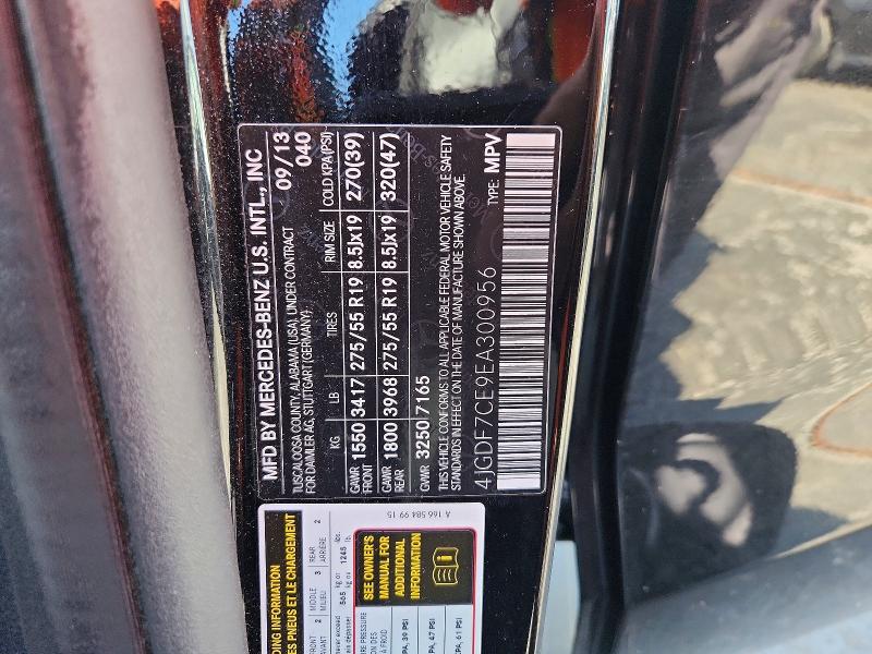 Продаж на аукціоні авто 2014 Mercedes-benz Gl, vin: 4JGDF7CE9EA300956, номер лоту: 71950906