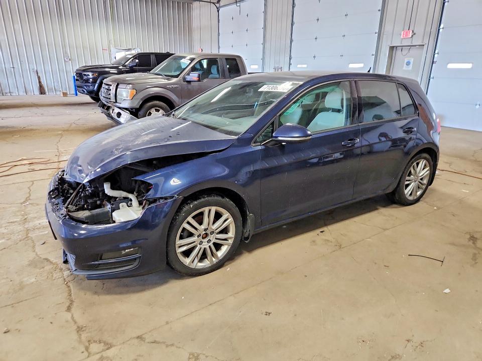 71306376 :رقم المزاد ، 3VW2A7AUXFM047183 vin ، 2015 Volkswagen Golf مزاد بيع