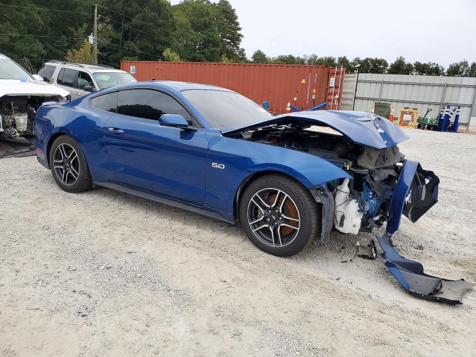 72230706 :رقم المزاد ، 1FA6P8CFXN5129741 vin ، 2022 Ford Mustang مزاد بيع