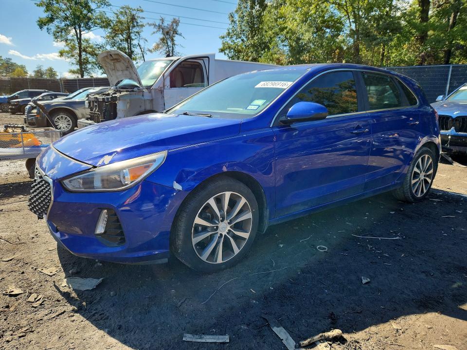 2019 Hyundai Elantra Gt მანქანა იყიდება აუქციონზე, vin: KMHH35LE5KU114579, აუქციონის ნომერი: 68296916