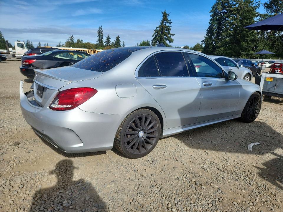 2016 Mercedes-benz C მანქანა იყიდება აუქციონზე, vin: 55SWF4JB7GU127709, აუქციონის ნომერი: 72721996
