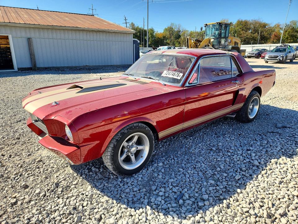 1965 Ford Mustang მანქანა იყიდება აუქციონზე, vin: 5R07T2204481, აუქციონის ნომერი: 72474676